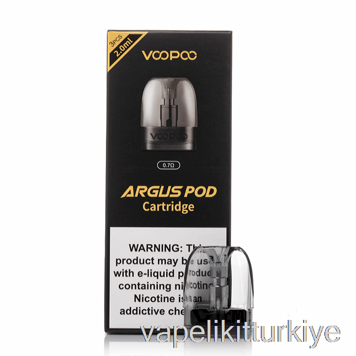 Vape Türkiye Voopoo Argus Pod Yedek Pod 0.7ohm Pod